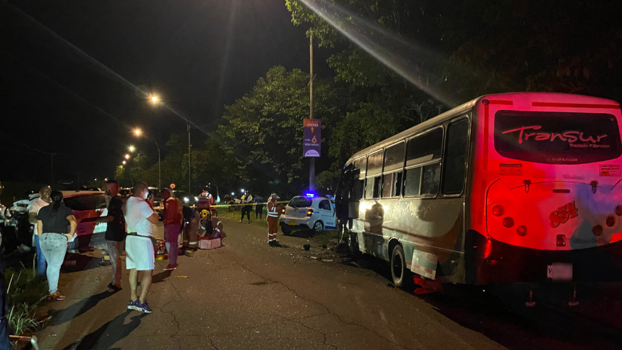 Accidente en la vía Puerto Tejada dejó una persona herida