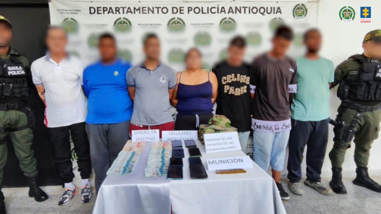 Cayeron 7 presuntos extorsionistas de comerciantes y mineros de Cisneros, Santo Domingo y Remedios