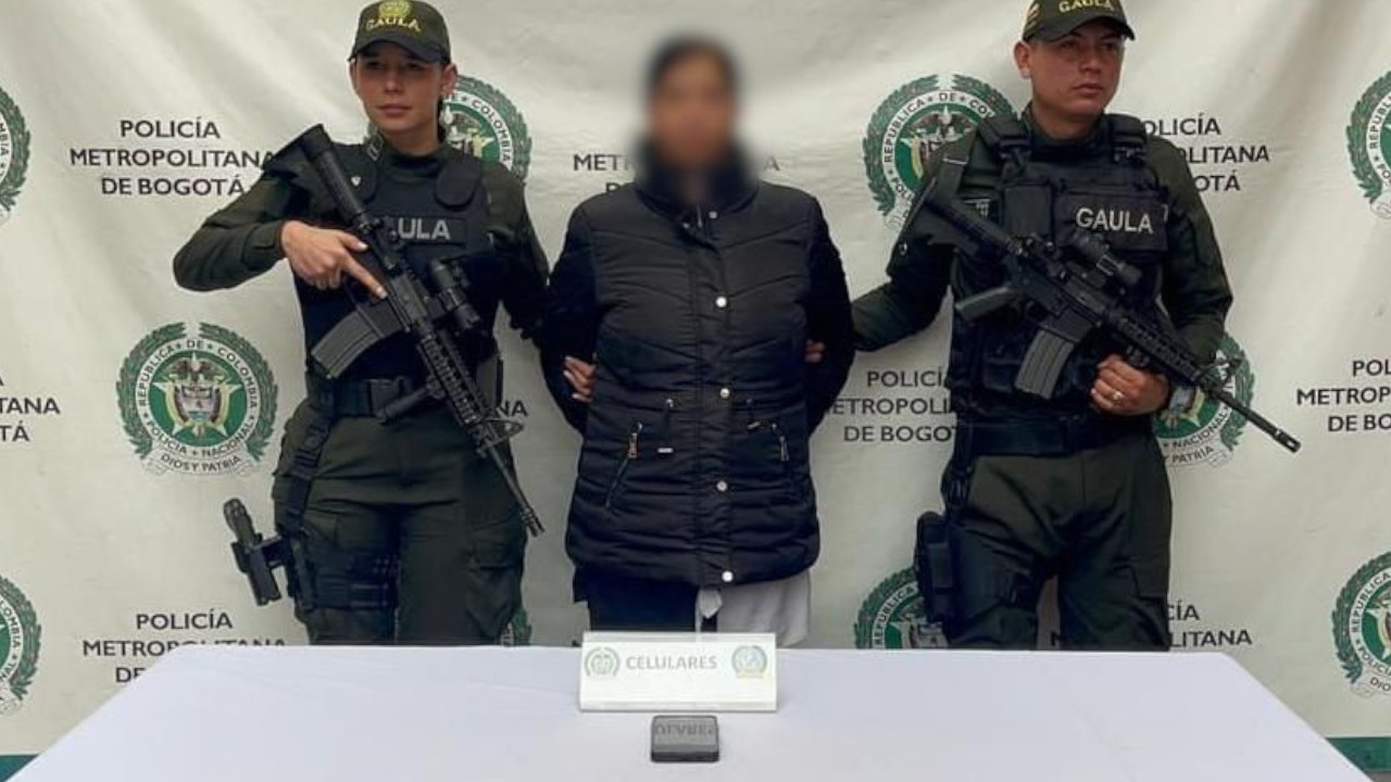 Las autoridades desarticularon una red de extorsión que operaba en el sur de Bogotá