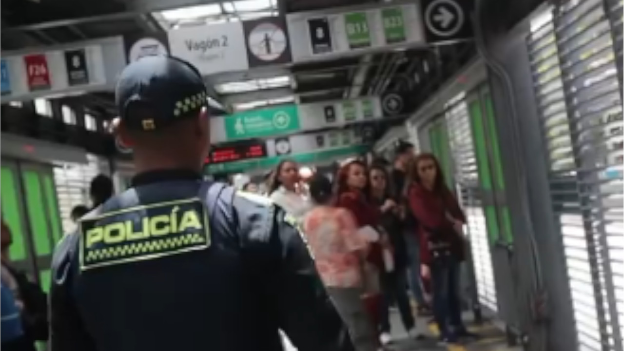 Luego de cuatro horas, así hallaron a niña que había sido reportada como desaparecida en TransMilenio