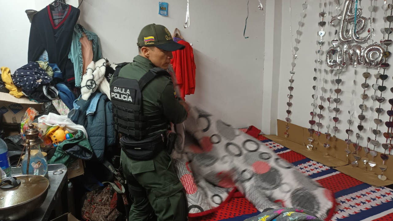 Redada de la policía de Antioquia contra el secuestro y la extorsión