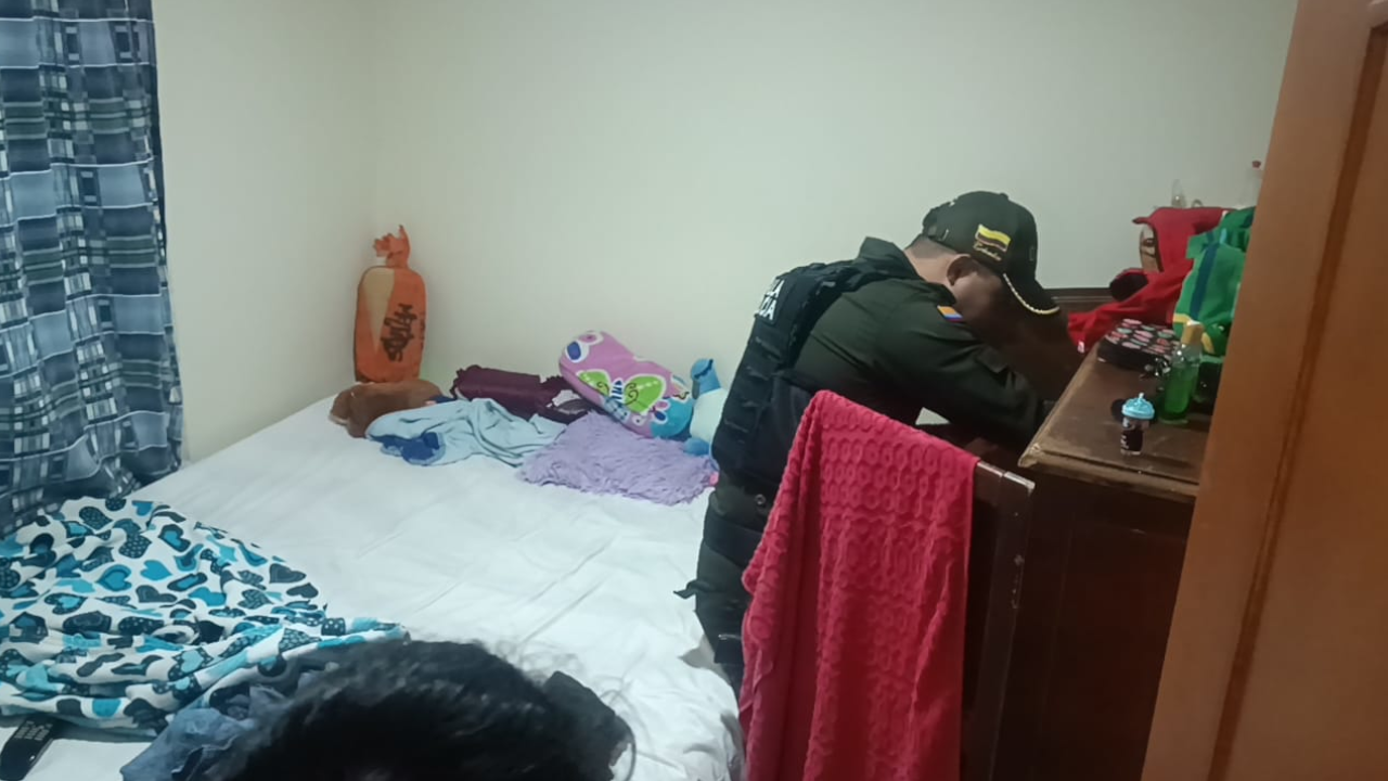 Redada de la policía de Antioquia contra el secuestro y la extorsión