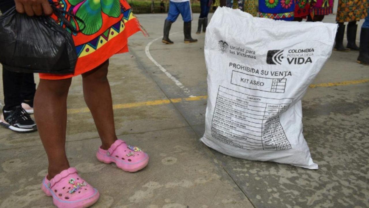 Unidad para las Víctimas visitaron a los indígenas en Dabeiba