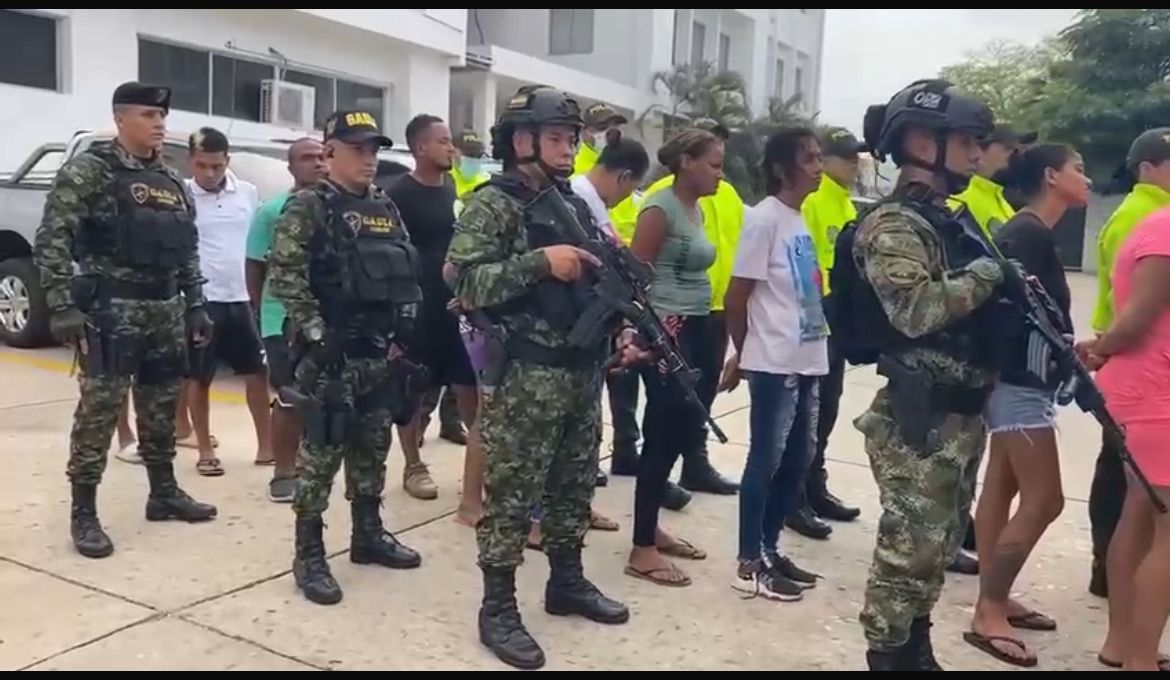 34 capturas de ‘Los Costeños’ y ‘Los Pepes’’ en Barranquilla