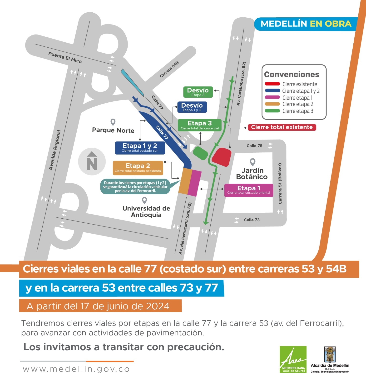 Cierres viales por obras en Carabobo Norte cerca del Jardín Botánico 2 imgpsh fullsize anim 3