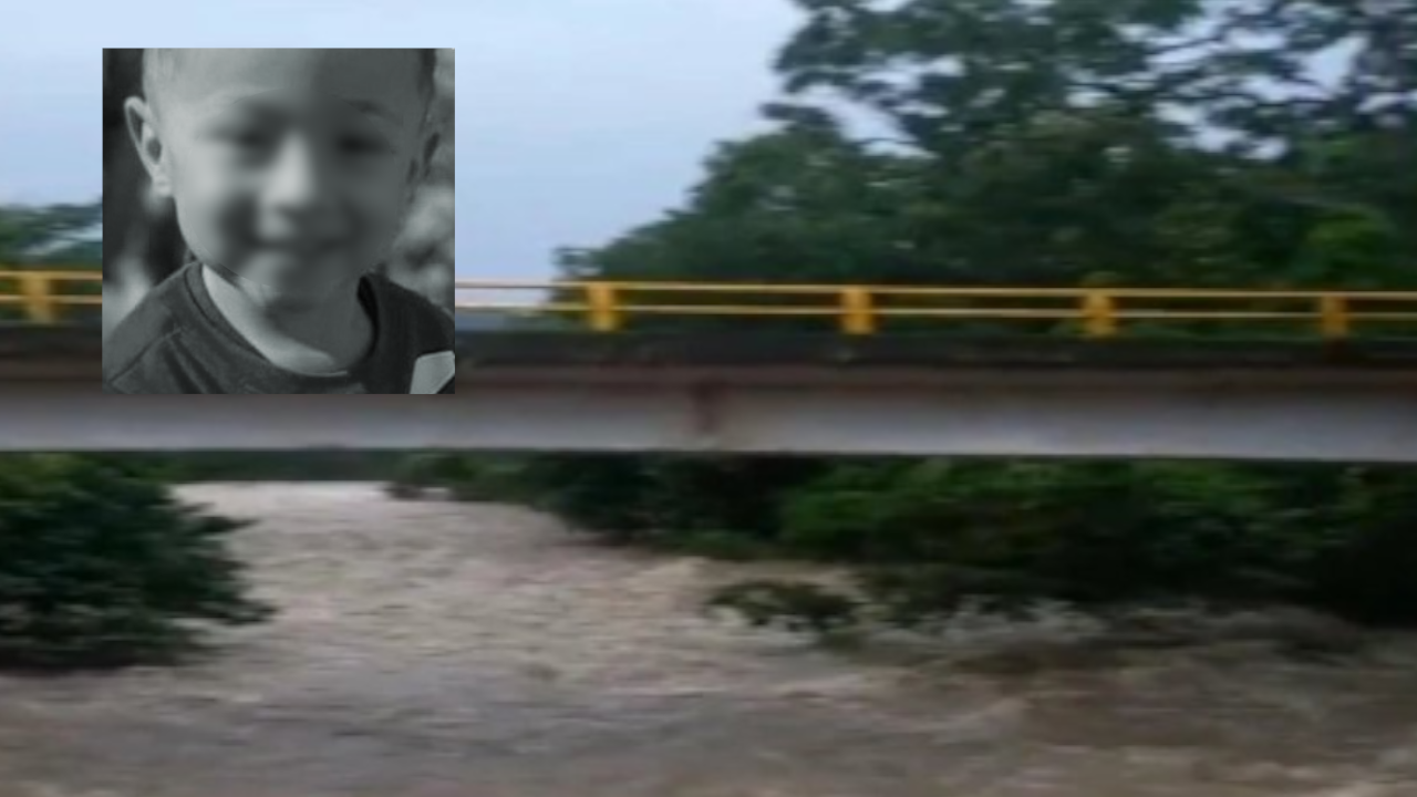 Velorio simbólico de Nicolás: Niño arrastrado por el río Mutatá
