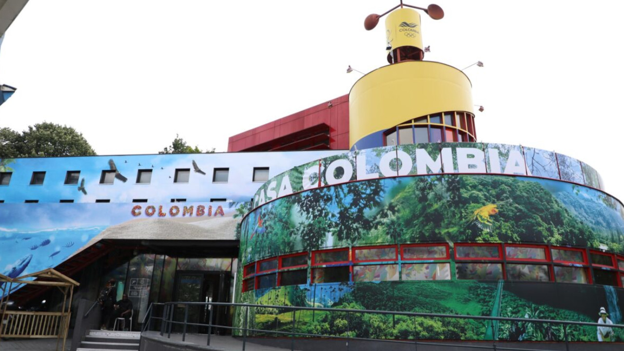 Así es la bella Casa Colombia instalada en París