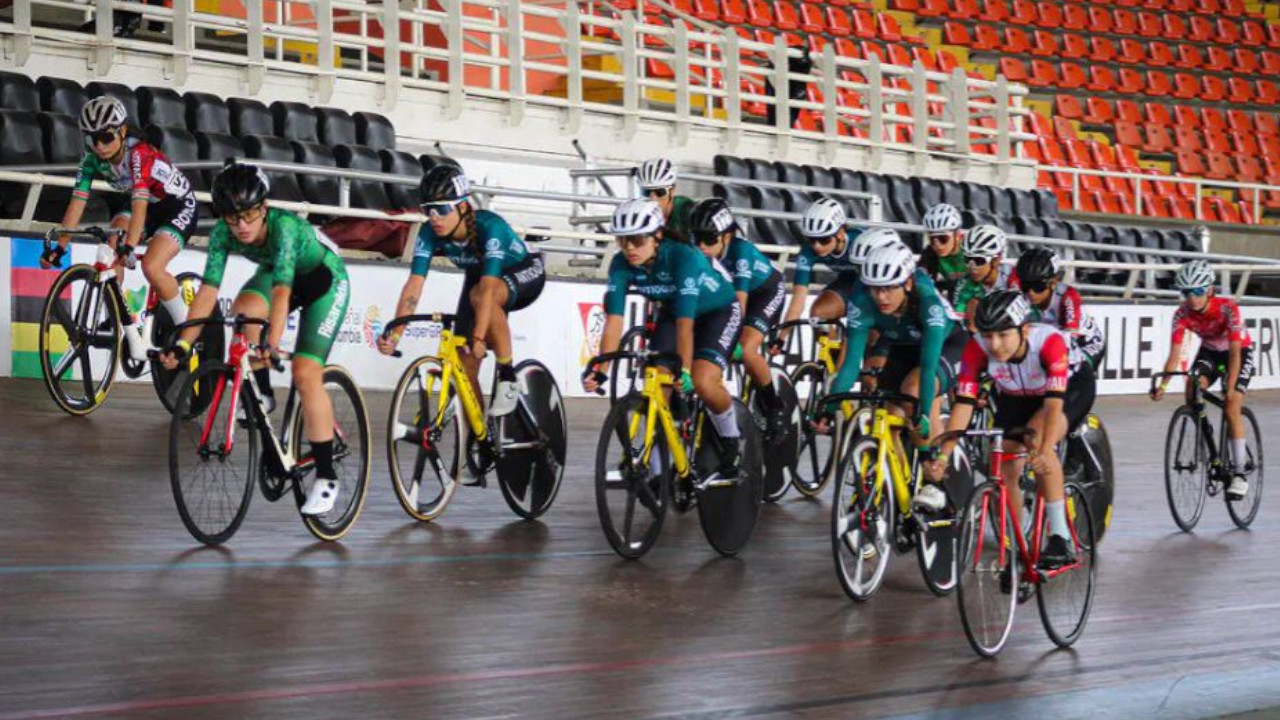 Antioquia, Atlántico y Valle dominaron la jornada final del Nacional de Pista