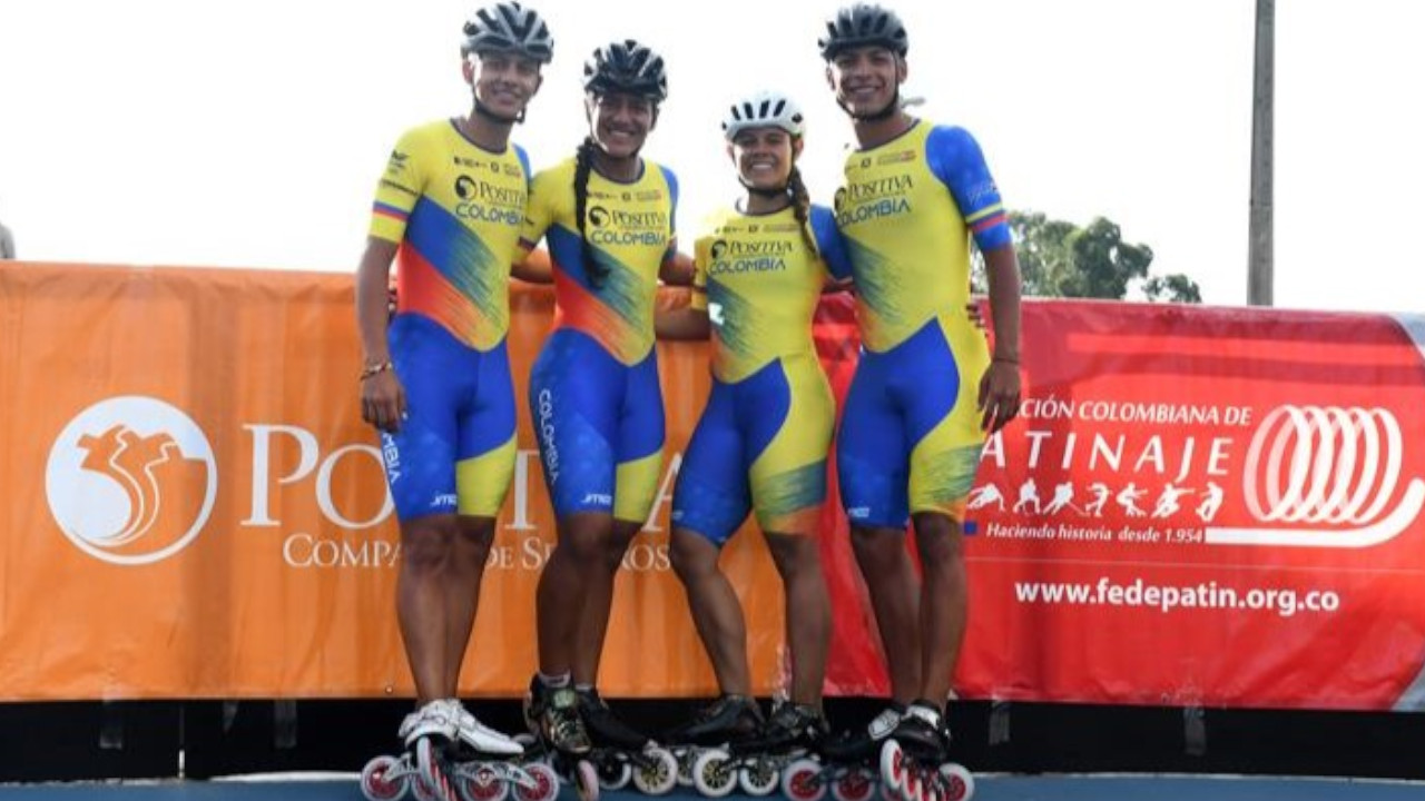 La Selección Colombia ya tiene a los primeros cuatro patinadores