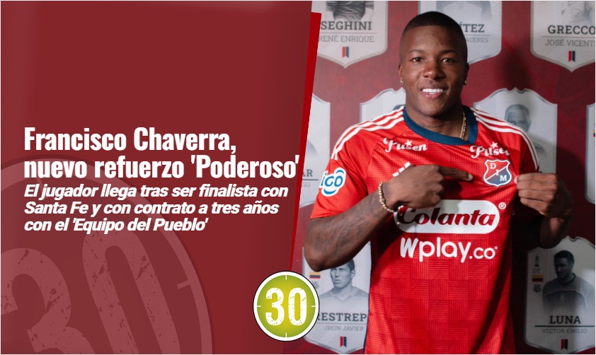 Francisco Chaverra es nuevo refuerzo del DIM
