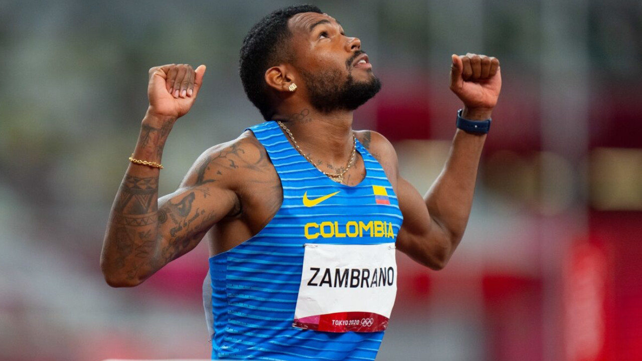 Anthony Zambrano si va a los Juegos Olímpicos de París 2024