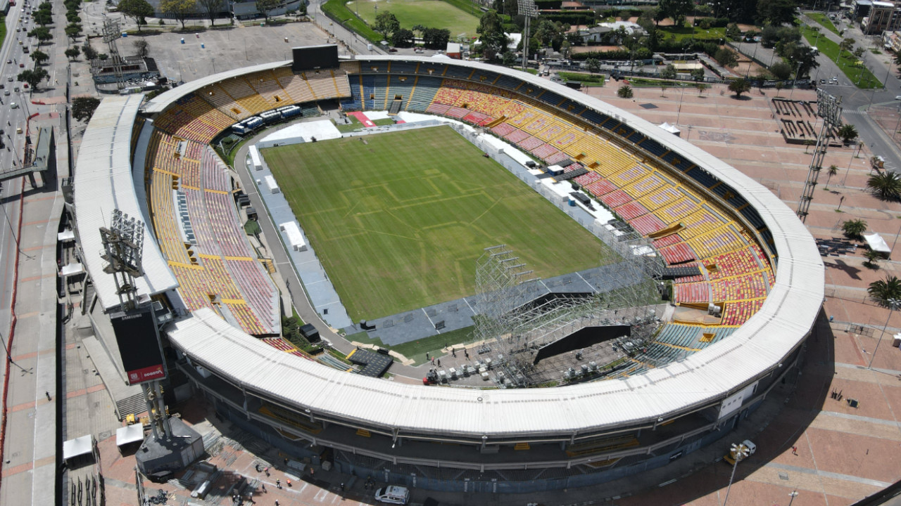 Tras concierto de Morat, el IDRD garantiza el óptimo estado de la gramilla