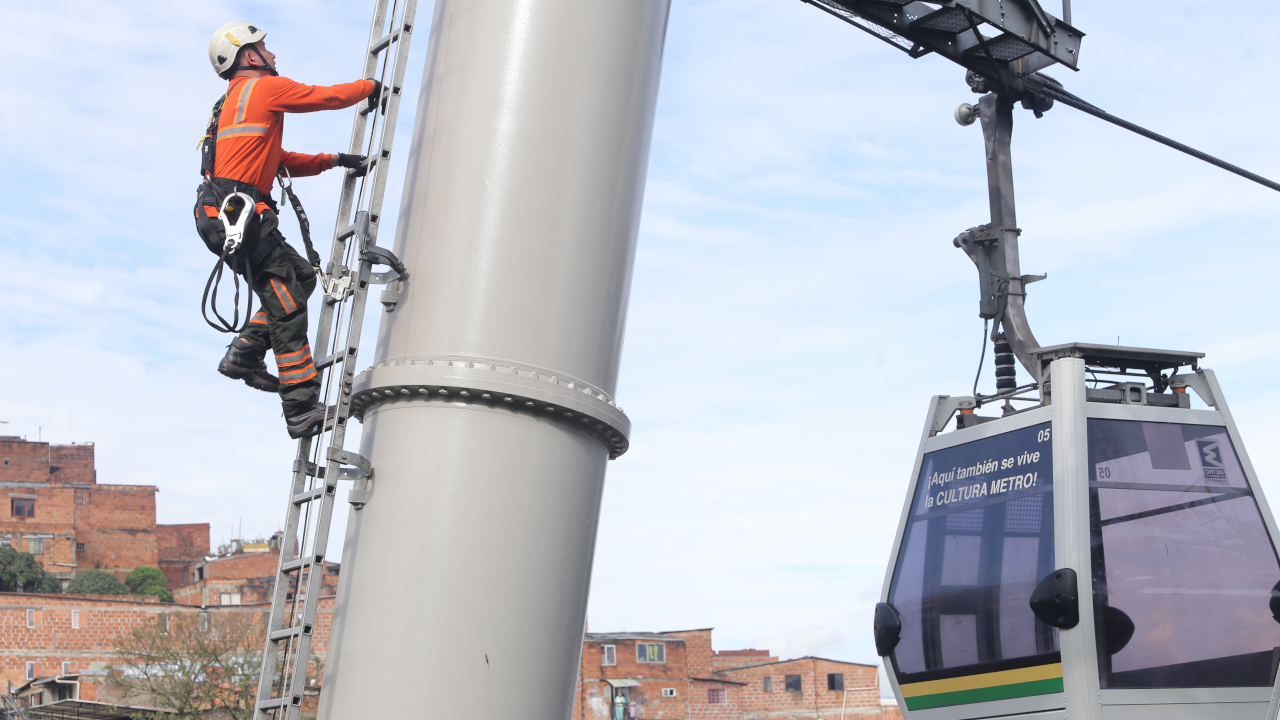 ¿Cómo va la inspección del Metro de Medellín en la Línea K?