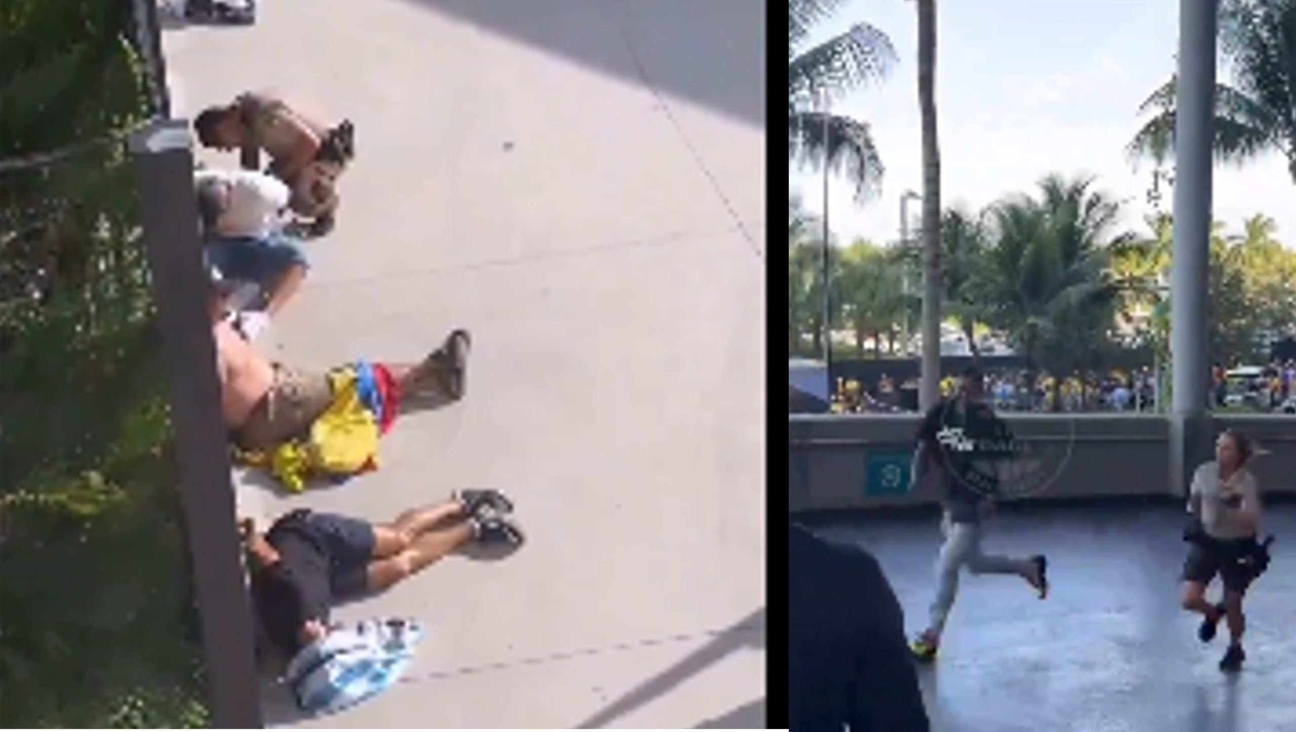 Las redes se inundan de videos con colombianos detenidos por disturbios en Miami 2 detenidos en miami scaled
