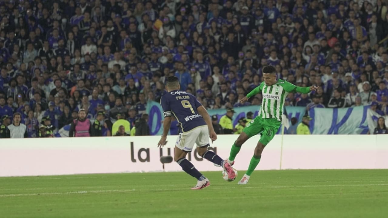 ¡Por fin! Nacional le vuelve a ganar a Millonarios, esta vez en El Campín