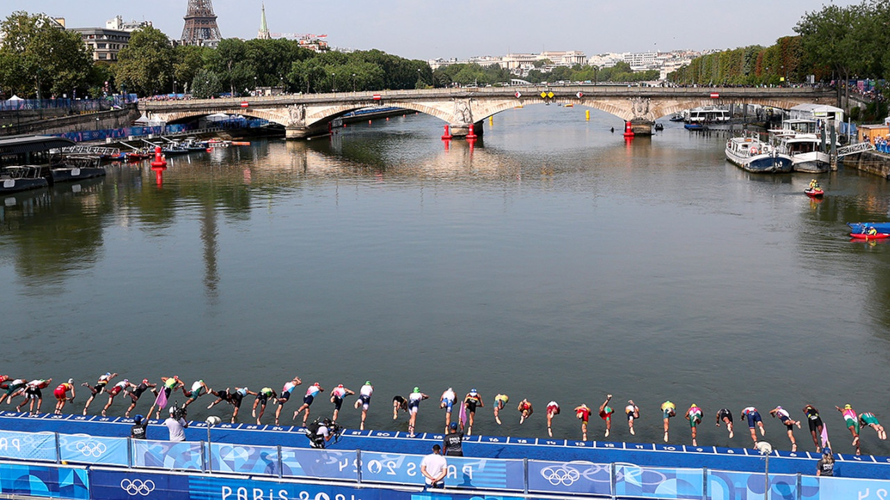 Suspendidos los entrenamientos de natación en el río Sena