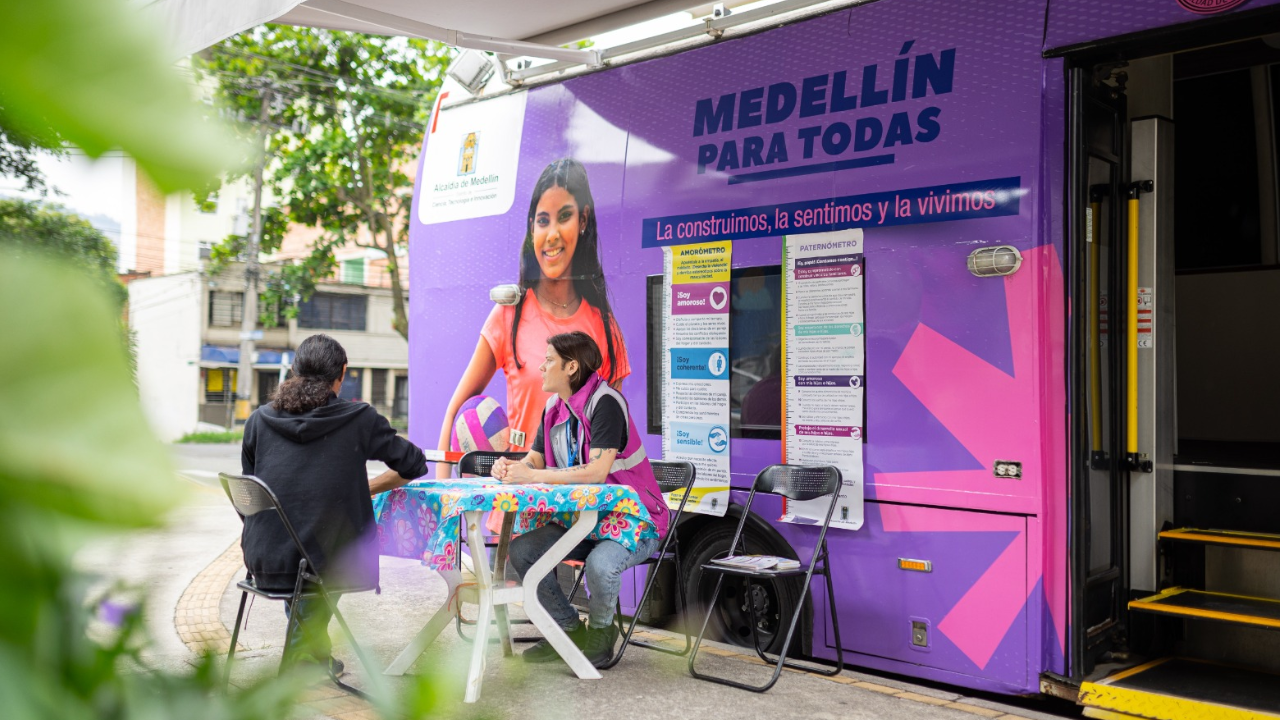 Nueva unidad móvil de equidad de género recorrerá Medellín
