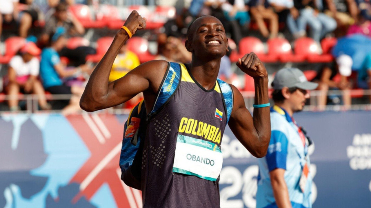 Jhon Sebastián Obando le da la cuarta medalla de oro a Colombia