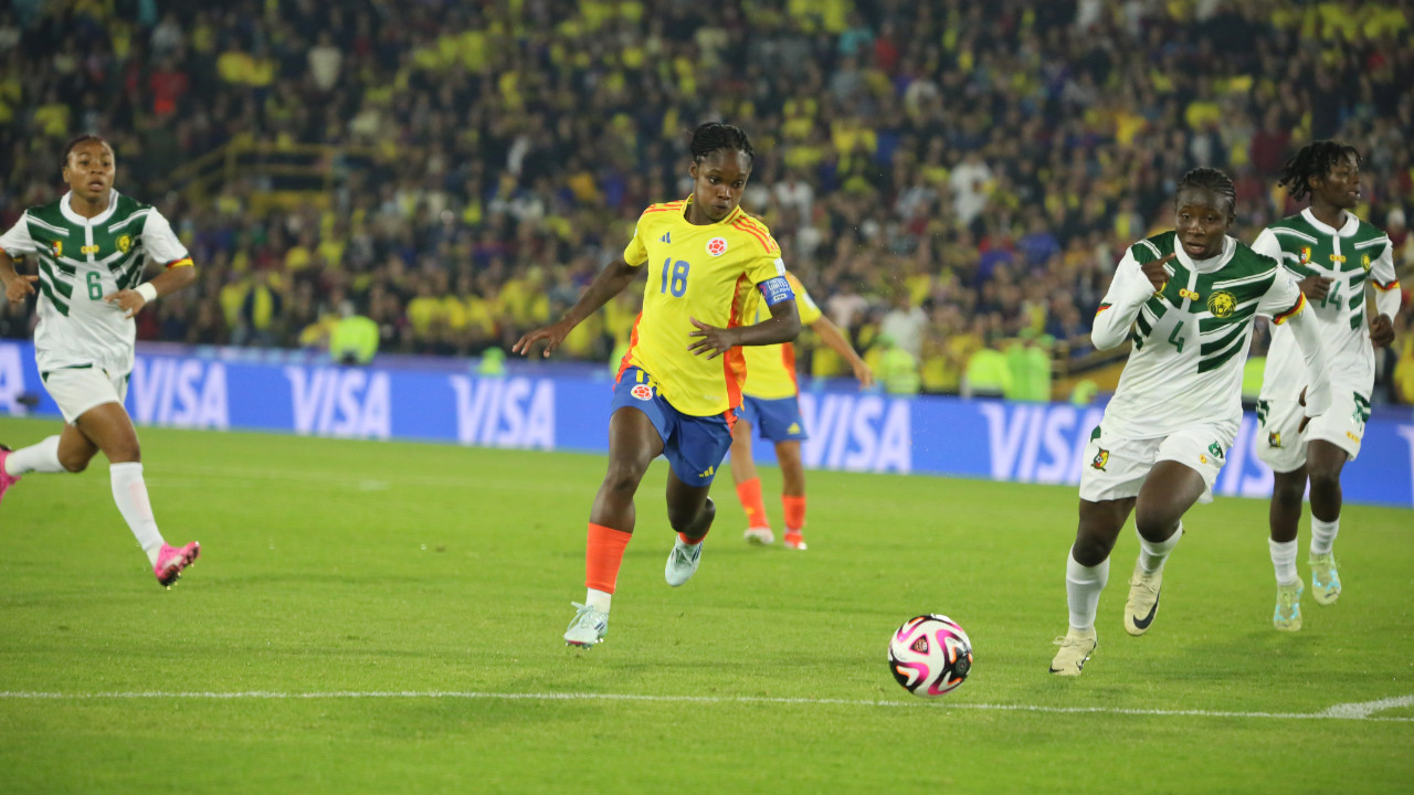 La Selección Colombia femenina venció 1-0 a Camerún