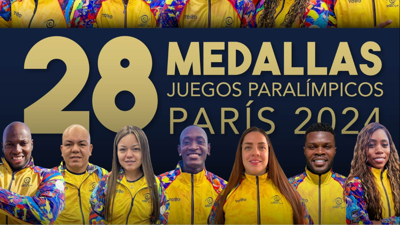 Récord de medallas olímpicas para Colombia en los Paralímpicos