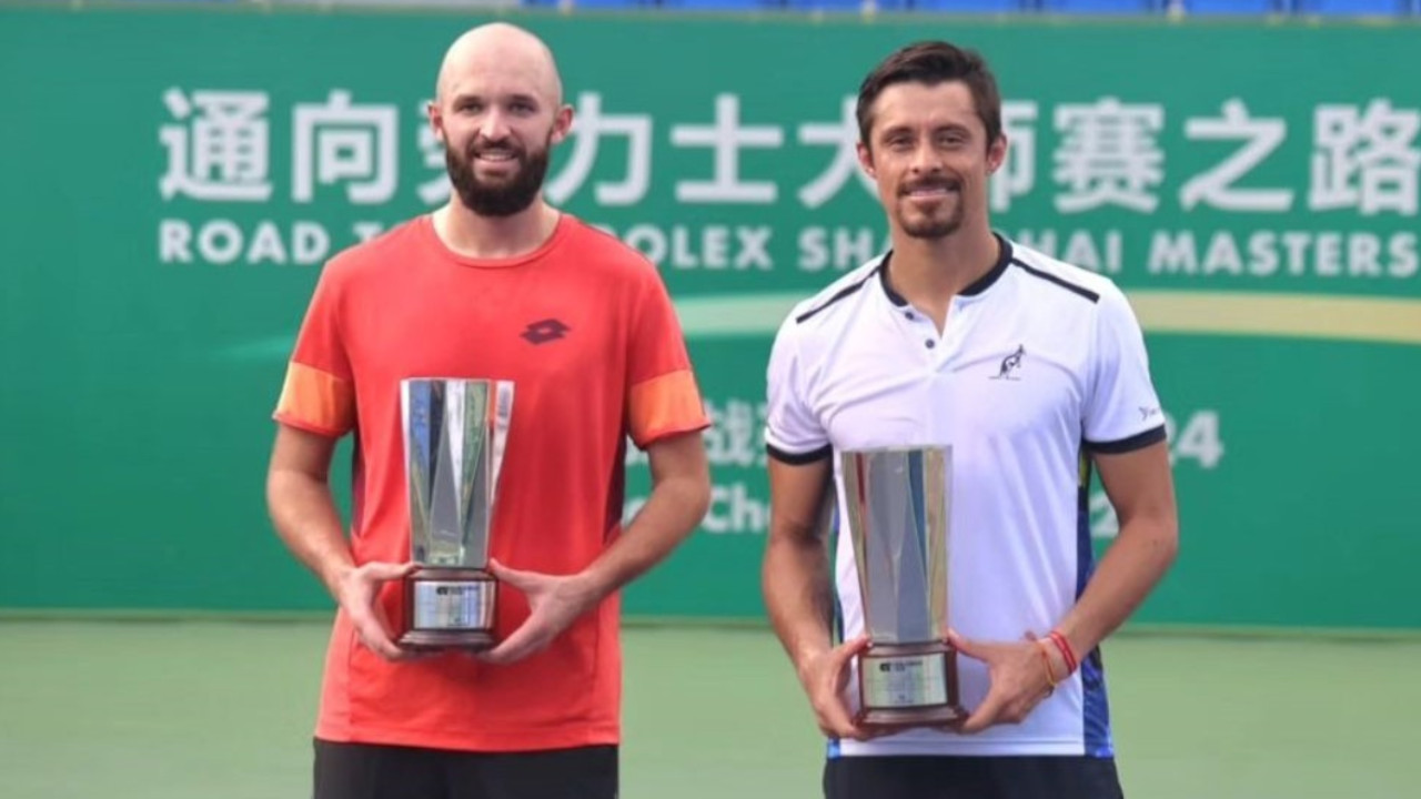Cristian Rodríguez, campeón de dobles del Challenger de Shaghái