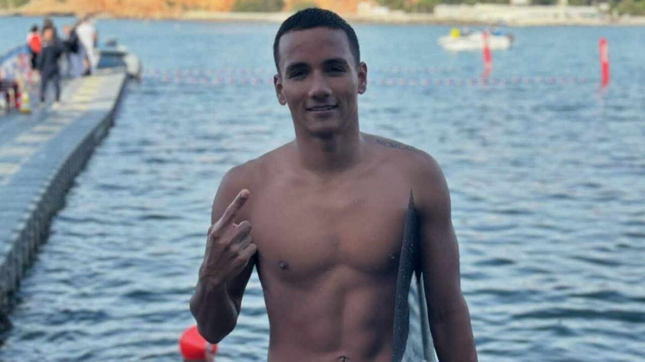 Alexander Jiménez, campeón mundial de aguas abiertas