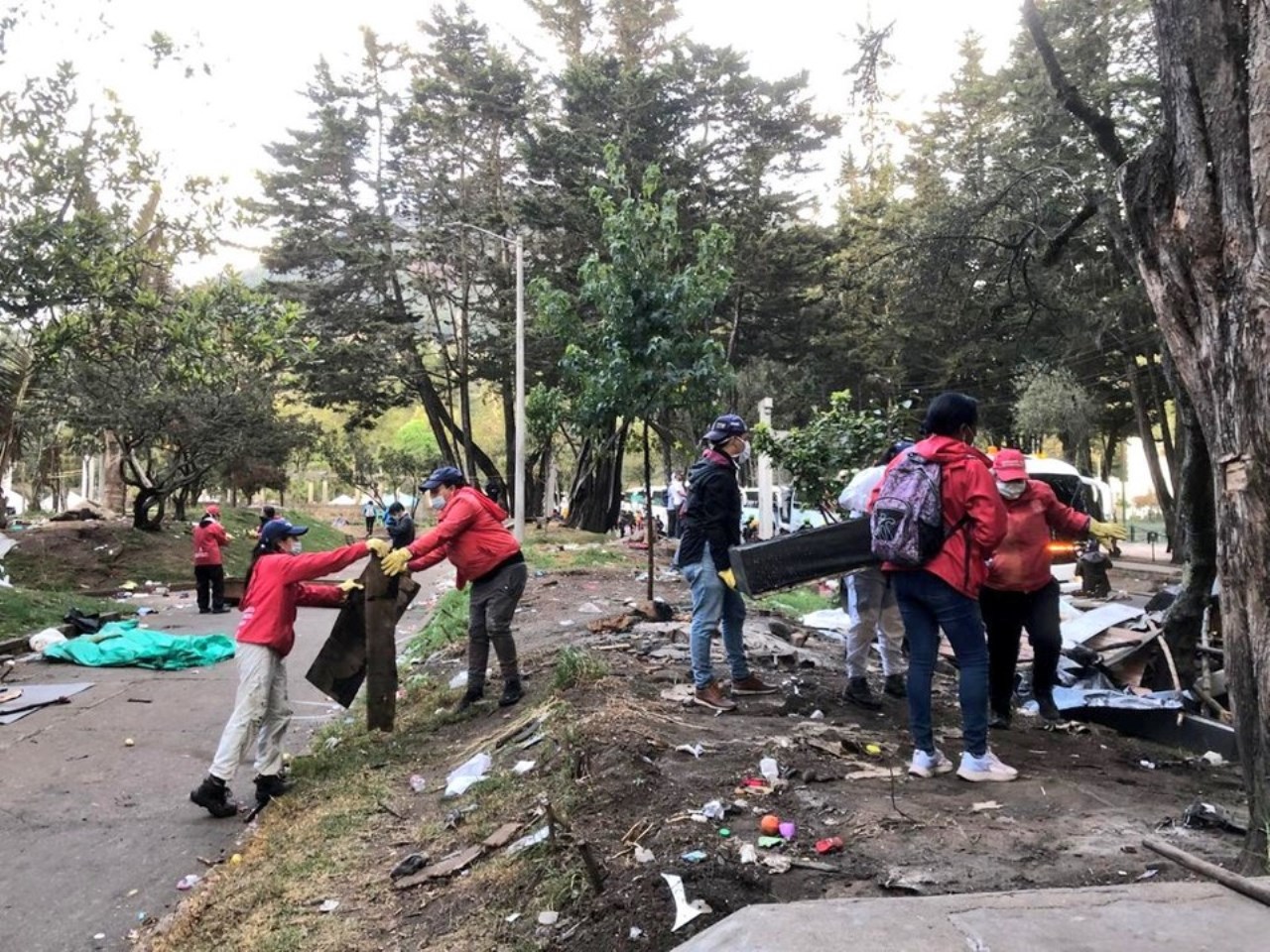 Al menos dos meses se necesitarán para recuperar del Parque Nacional 13 parque nacional11