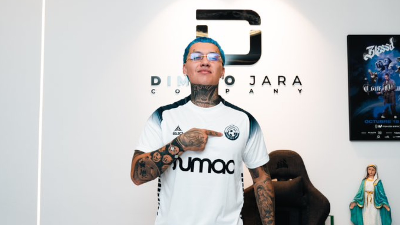 Blessd compró un equipo de fútbol y sueña con la Champions