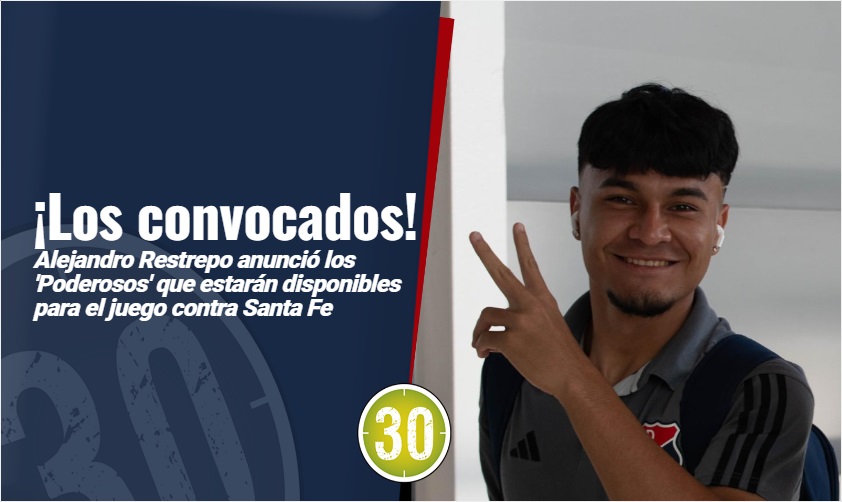El DIM anunció los convocados para el duro partido contra Santa Fe ...