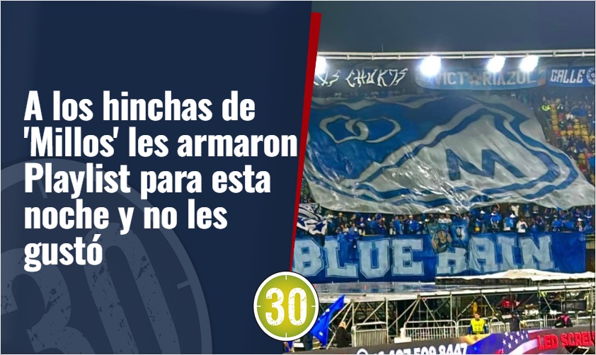 ¡Con patrocinio incluido! A los hinchas de Millonarios les armaron ...