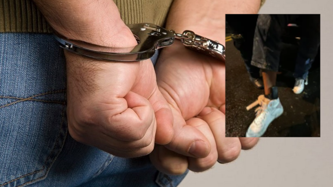 Cae hombre con brazalete del INPEC en un robo en Engativá