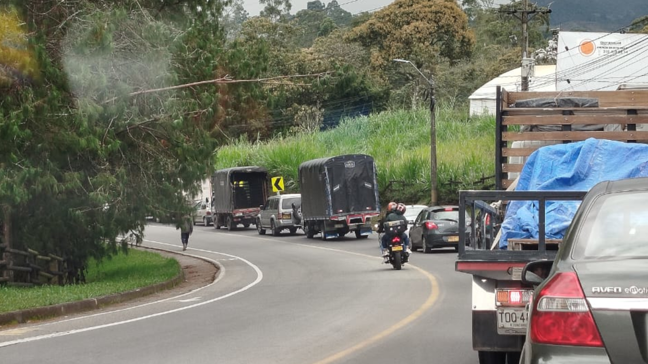 Motociclista perdió la vida en la vía La Ceja - Rionegro