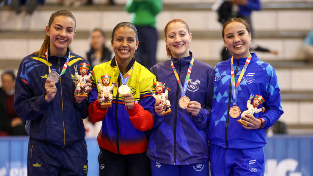 El karate colombiano tuvo un inicio destacado en los Juegos