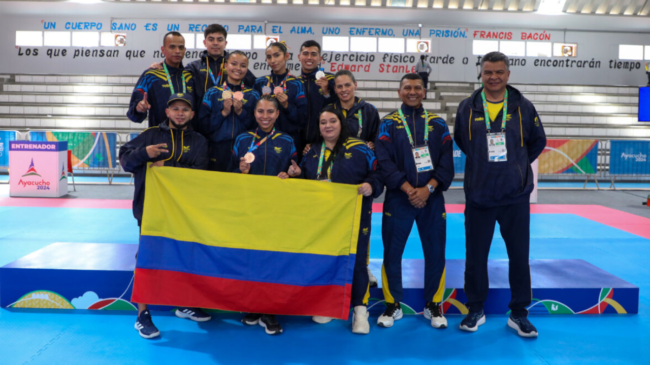 Seis medallas para Colombia al cierre del taekwondo