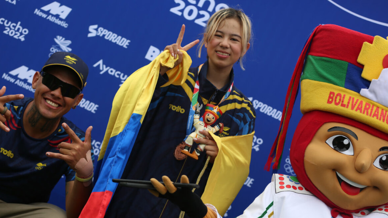 Bronce del skateboarding en Ayacucho 2024
