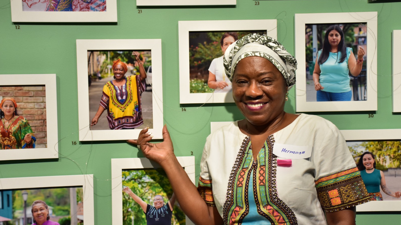 Exposición con participación de lideresas en el Museo Casa de la Memoria
