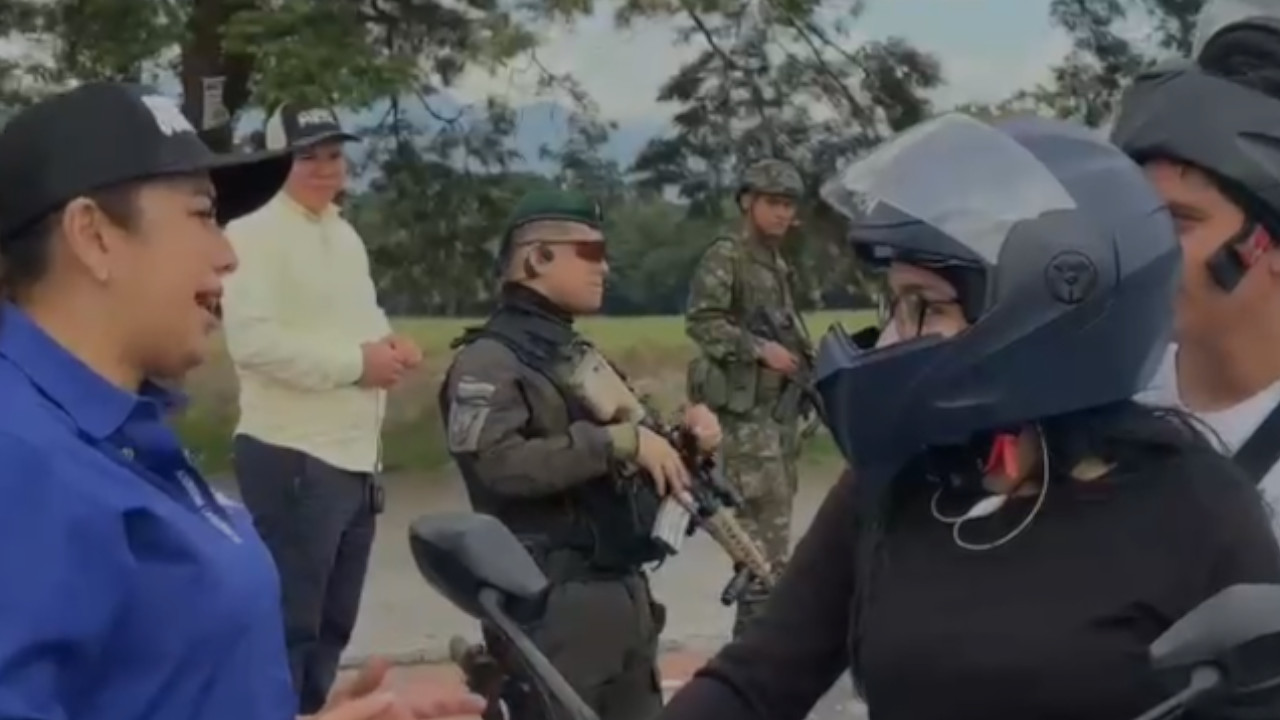 Gobernadora del Meta se 'paró en la raya' y lidera megaoperativos de seguridad en la región