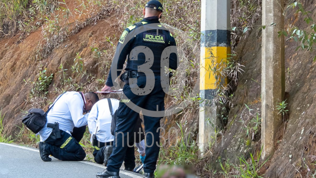 Hallan cuerpo de un hombre en la Autopista Medellín-Bogotá