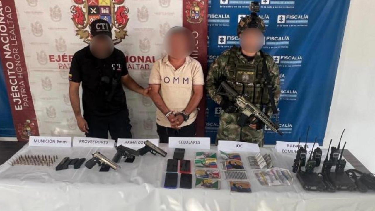 Cayó el cabecilla alias 'Alexis' del grupo criminal en el Urabá antioqueño 