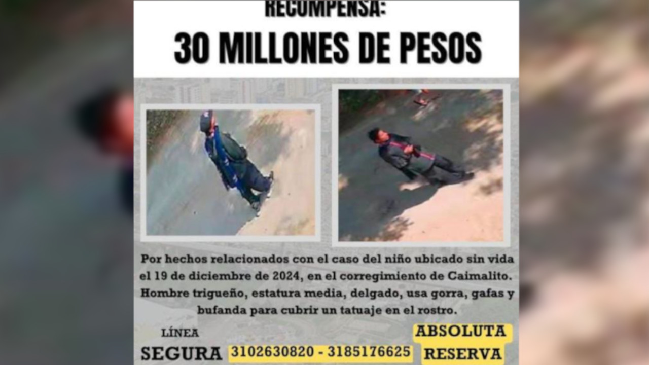 Ofrecen $30 millones por el responsable de asesinar a niño de 11 años: salió a preguntar por la novena y nunca regresó