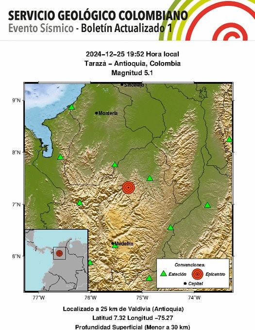 temblor taraza