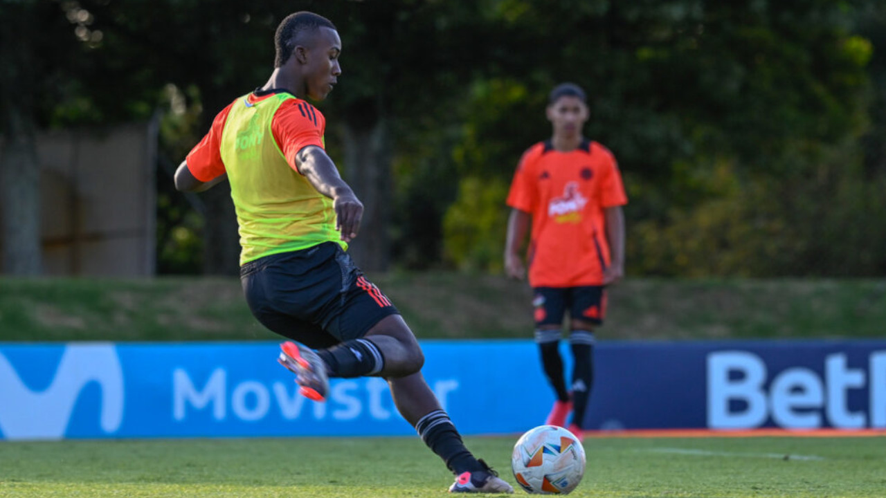 La Selección Colombia Sub-17 se alista para enfrentar a Perú