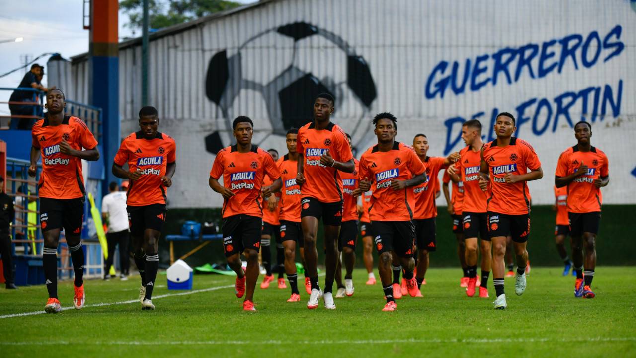¡Sin novedad! La Selección Colombia sub 20 afina detalles para enfrentar a Argentina en el Sudamericano