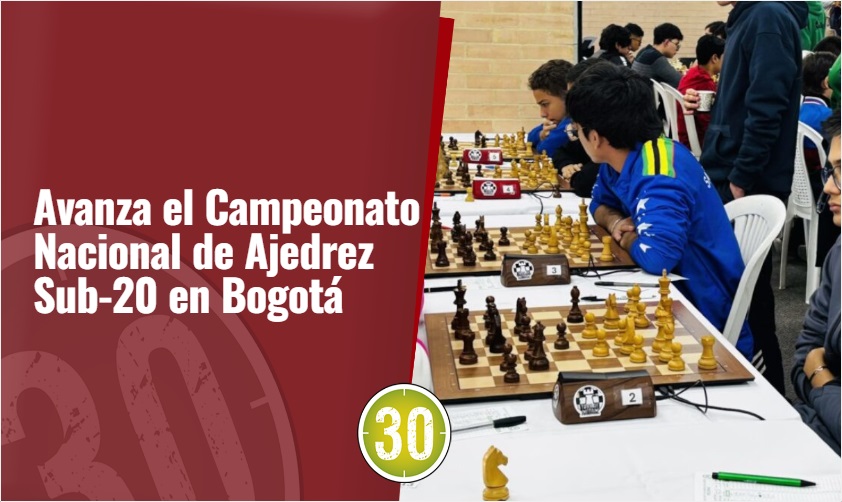 Avanza el Campeonato Nacional de Ajedrez Sub-20 en Bogotá - Minuto30