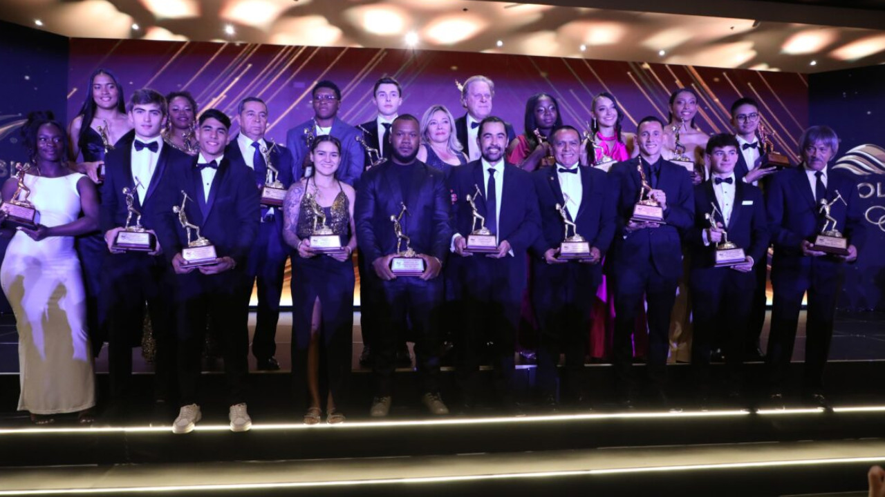 Majestuosa gala de los Premios Altius del Comité Olímpico Colombiano