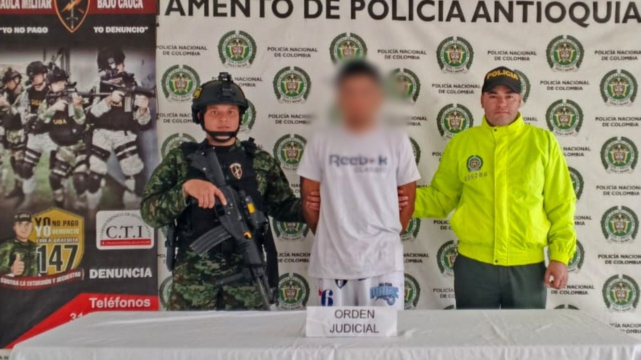 Capturan a varios delincuentes en Antioquia por delitos como hurto, homicidio y abuso sexual infantil