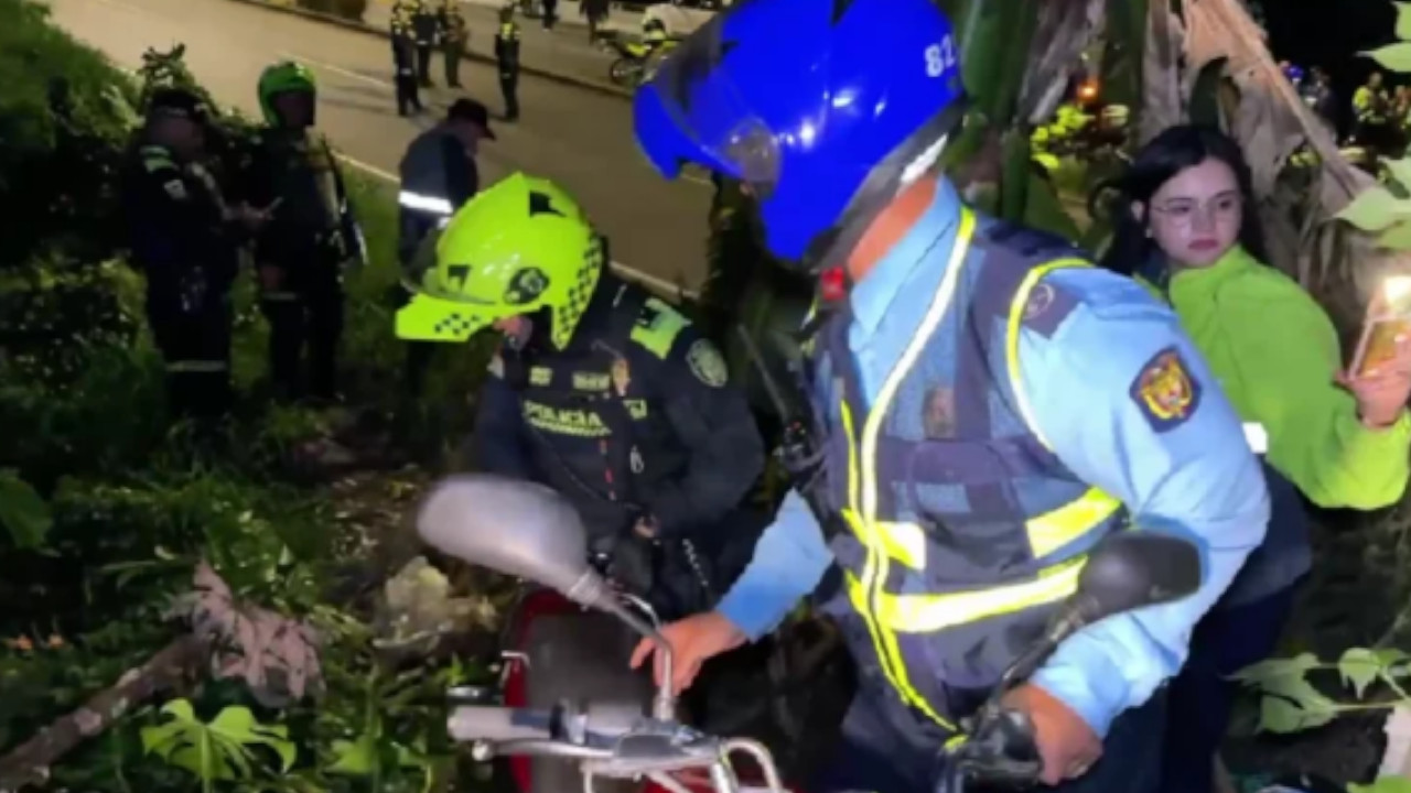 Operativo en Las Palmas: descubren matorrales con motocicletas