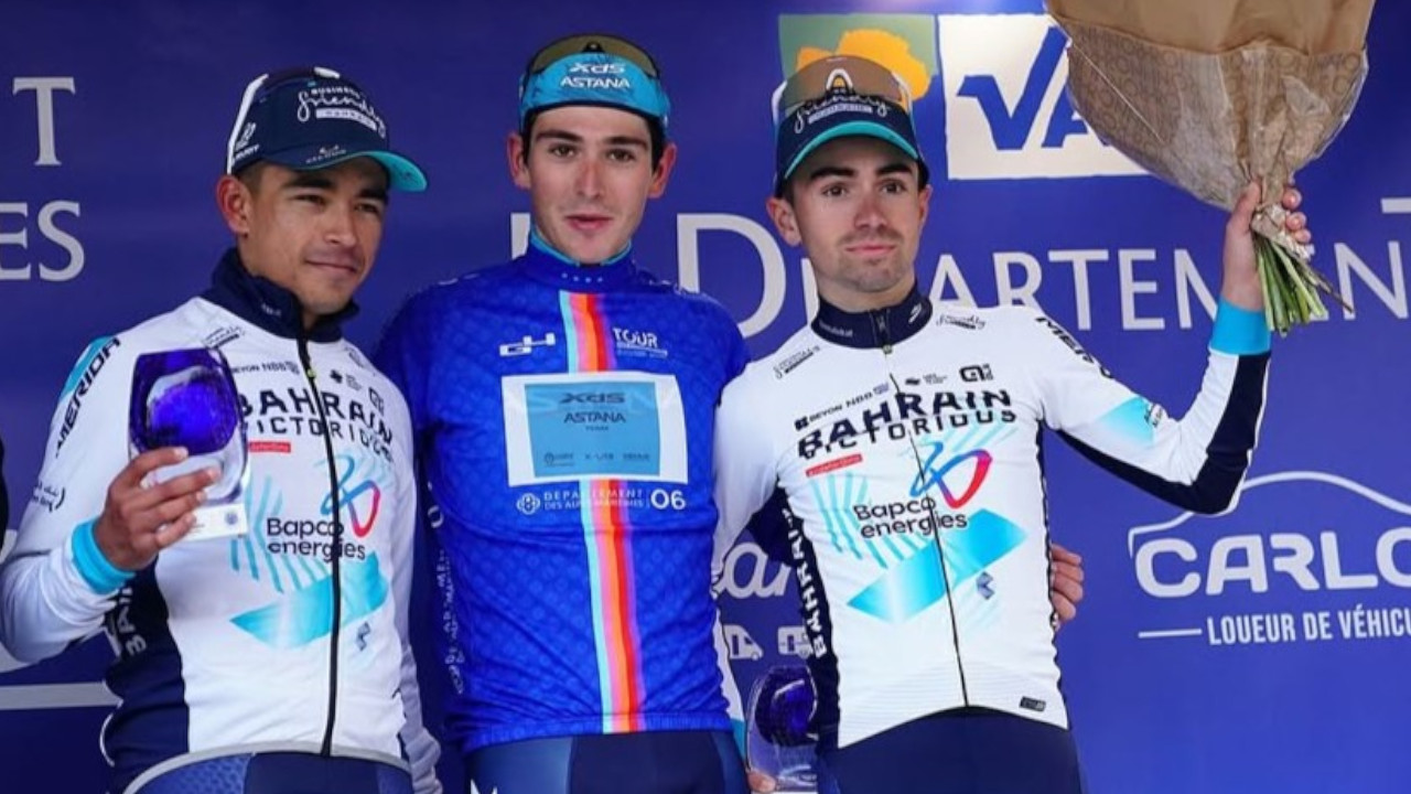 Santiago Buitrago, subcampeón del Tour de los Alpes Marítimos