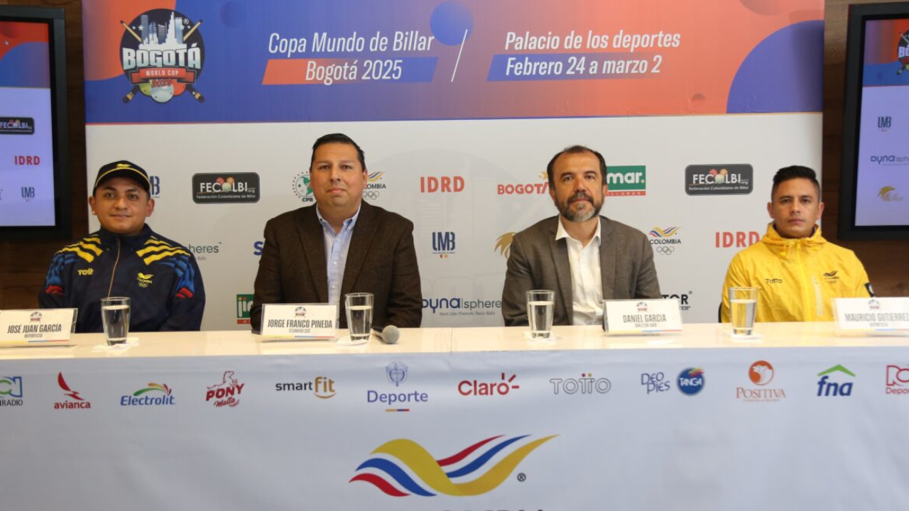 ¡Bogotá será sede del Mundial! Se acerca la Copa Mundo de Billar 2025