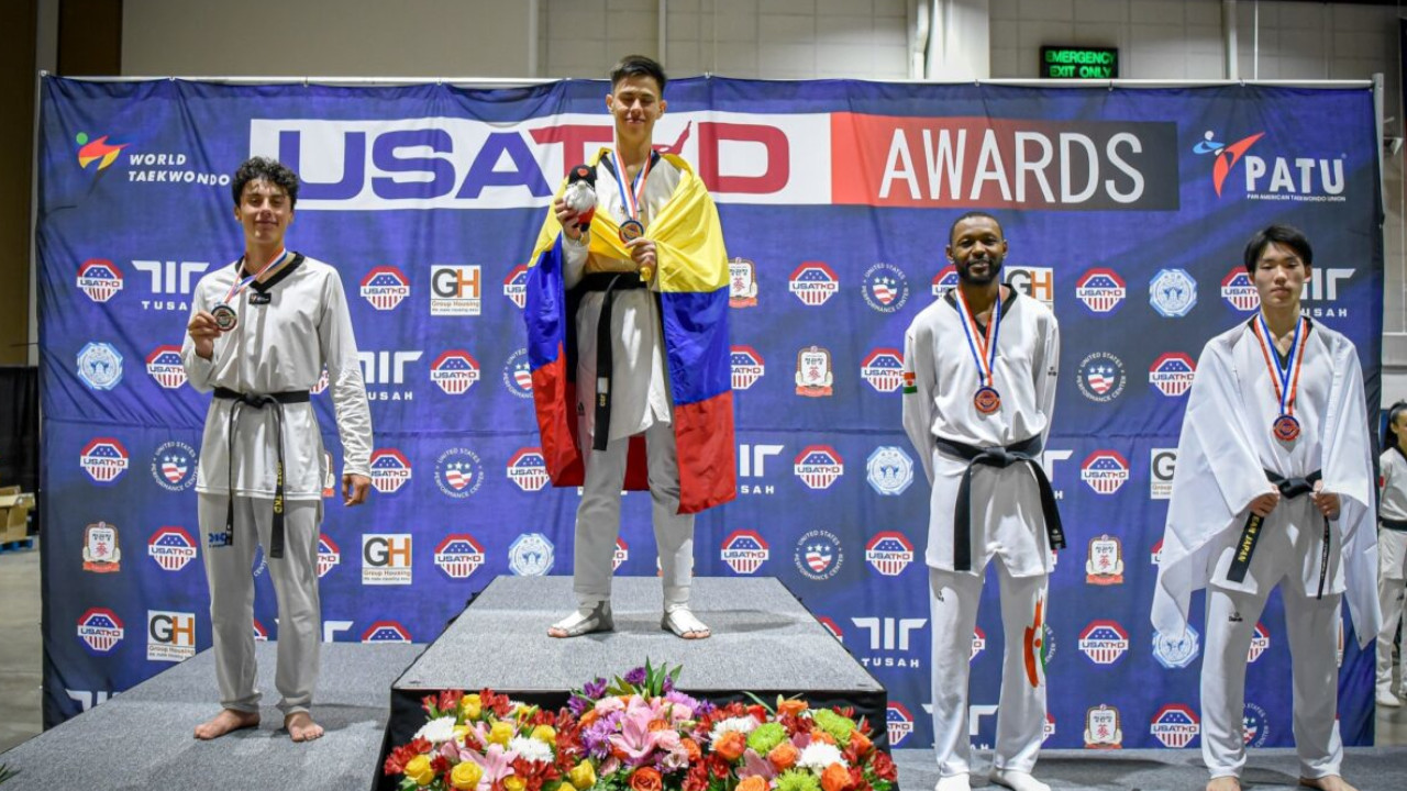 Dos oros para Colombia en el 2025 U.S. Taekwondo